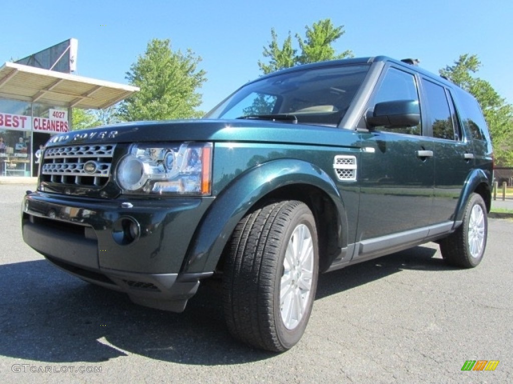 Galaway Green Metallic 2012 Land Rover LR4 HSE Exterior Photo #139464272