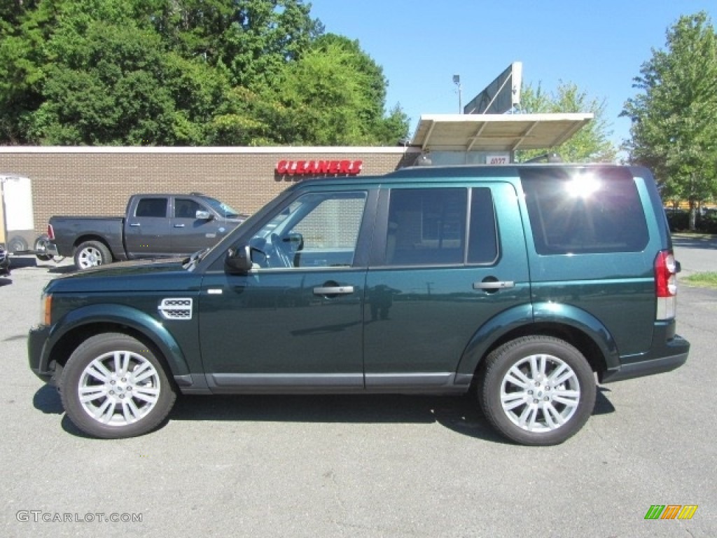 2012 LR4 HSE - Galaway Green Metallic / Almond/Nutmeg photo #7