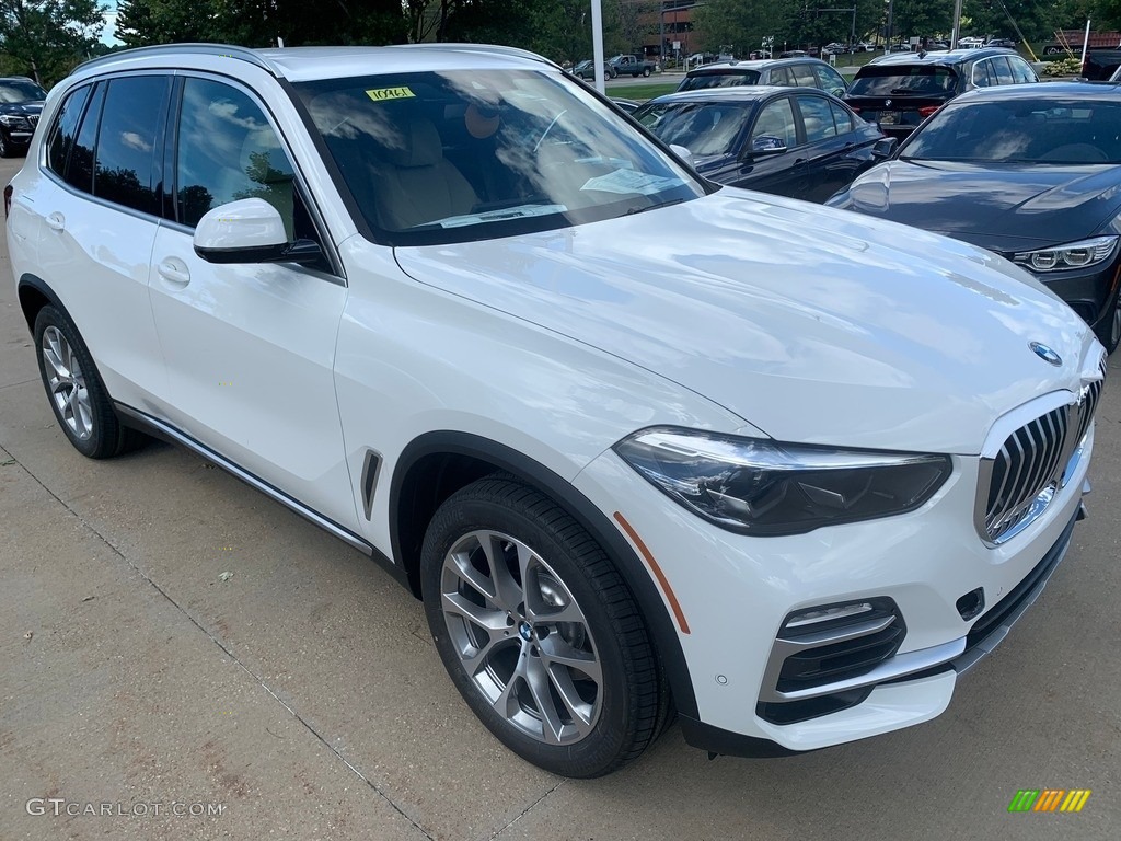 2021 X5 xDrive40i - Alpine White / Canberra Beige photo #1