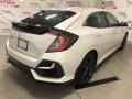 Platinum White Pearl - Civic EX Hatchback Photo No. 3
