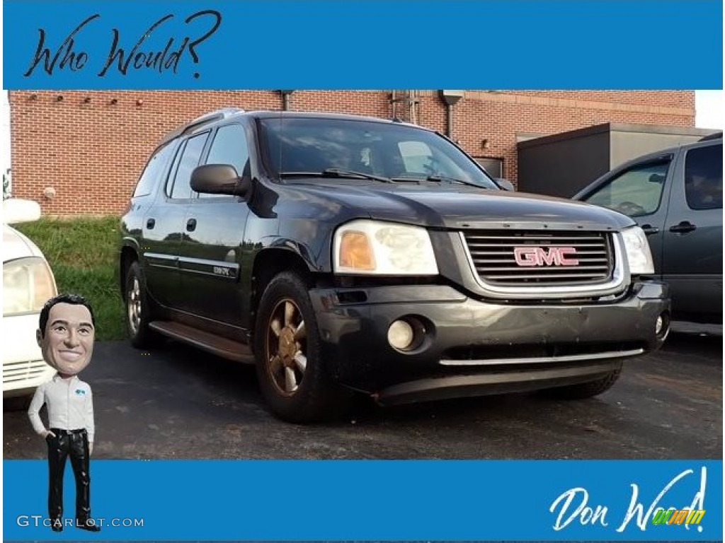 2004 Envoy XUV SLE 4x4 - Carbon Metallic / Dark Pewter photo #1
