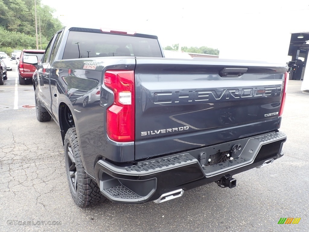 2020 Silverado 1500 Custom Trail Boss Double Cab 4x4 - Shadow Gray Metallic / Jet Black photo #4