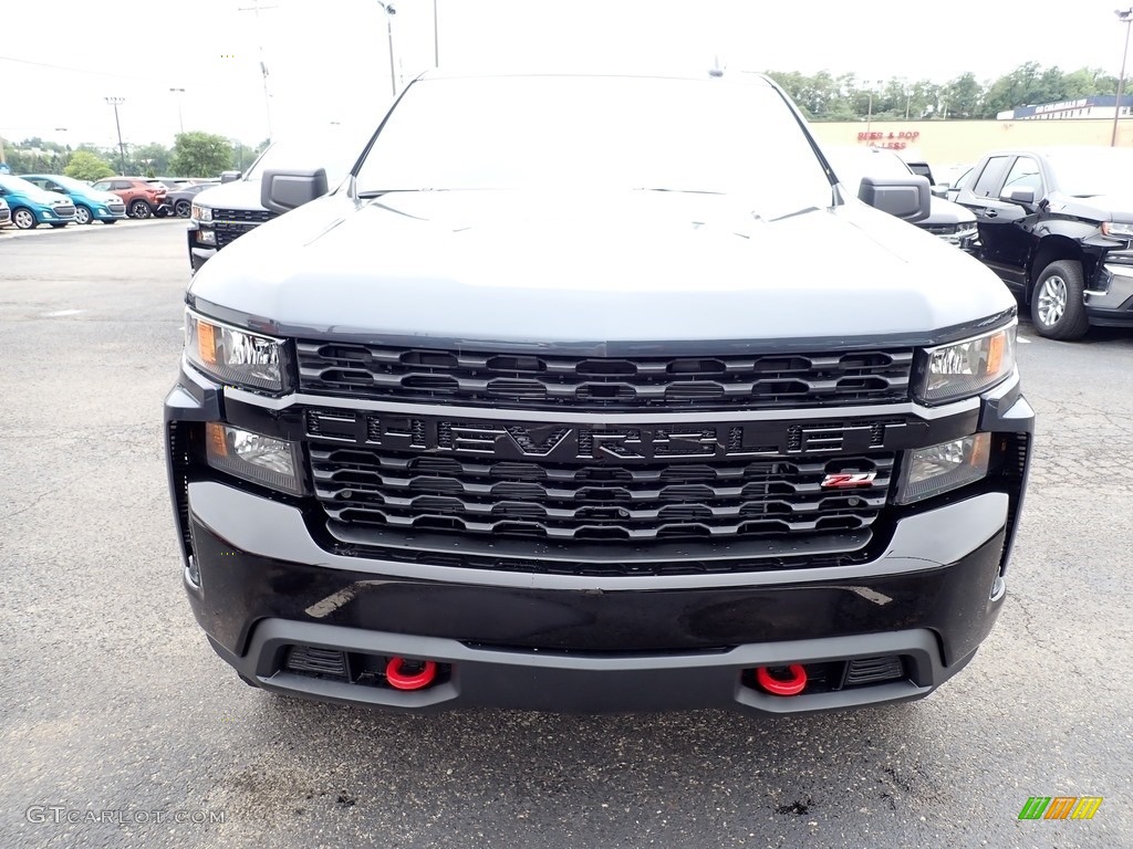 2020 Silverado 1500 Custom Trail Boss Double Cab 4x4 - Shadow Gray Metallic / Jet Black photo #9