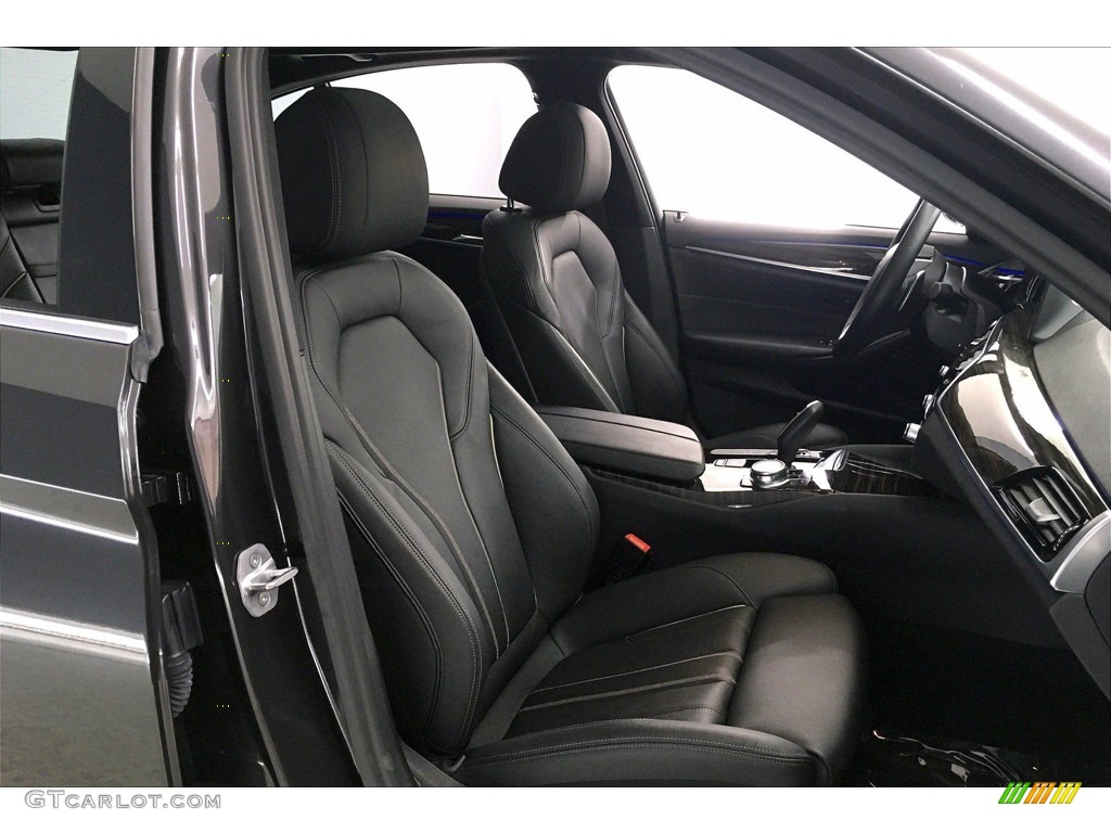 2018 5 Series 530e iPerfomance Sedan - Dark Graphite Metallic / Black photo #6