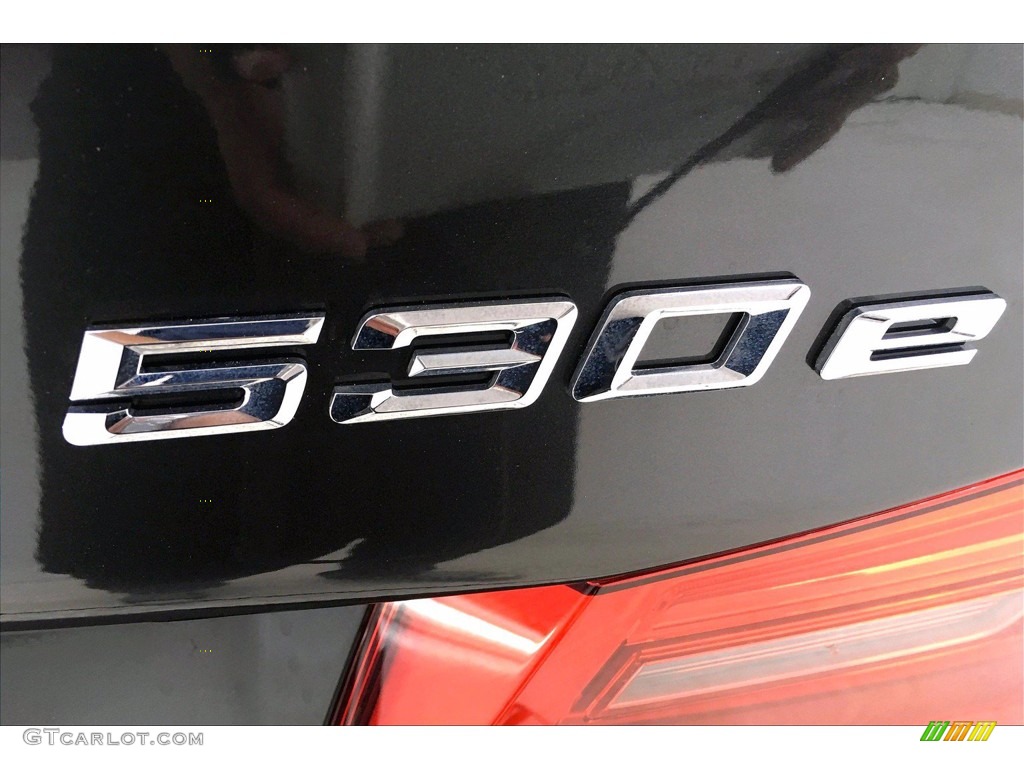 2018 5 Series 530e iPerfomance Sedan - Dark Graphite Metallic / Black photo #7