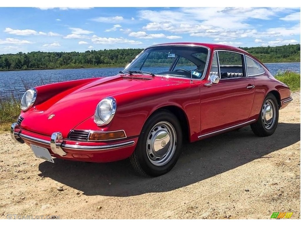 Polo Red 1966 Porsche 912 Karmann Coupe Exterior Photo #139468567