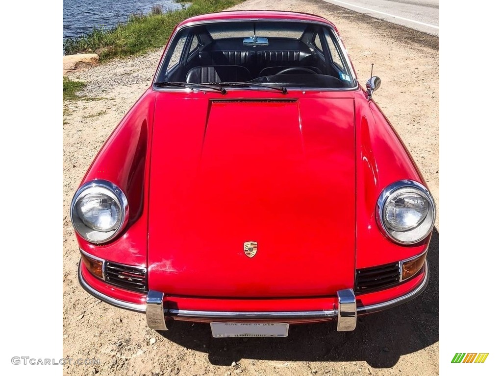 Polo Red 1966 Porsche 912 Karmann Coupe Exterior Photo #139468621