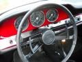 1966 Porsche 912 Black Interior Steering Wheel Photo