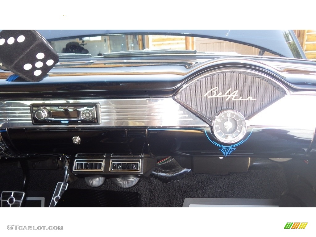 1956 Bel Air 2 Door Hardtop - Black / Ivory photo #12