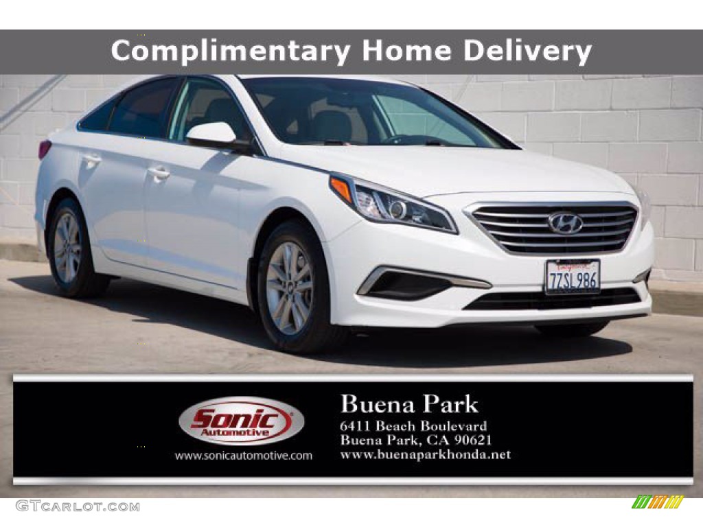 Quartz White Pearl Hyundai Sonata