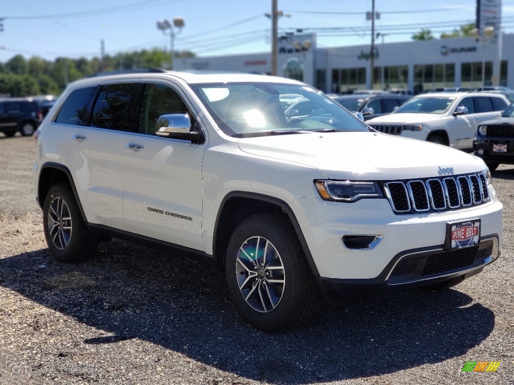 Bright White Jeep Grand Cherokee
