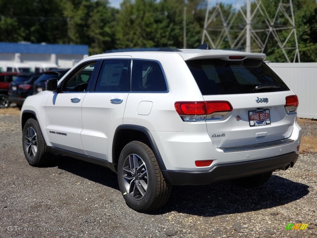 2020 Grand Cherokee Limited 4x4 - Bright White / Light Frost Beige/Black photo #6