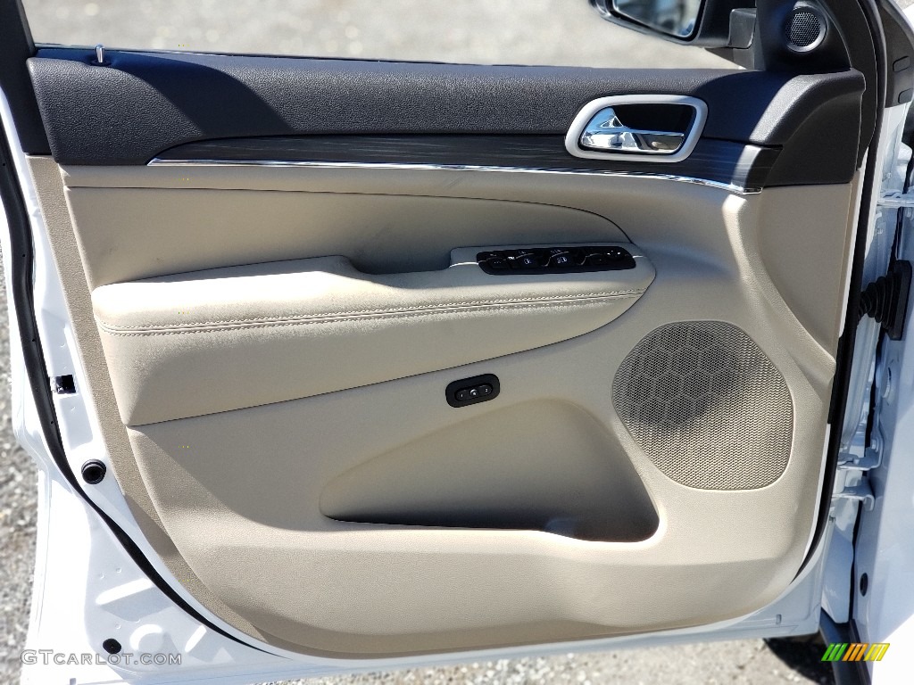 2020 Grand Cherokee Limited 4x4 - Bright White / Light Frost Beige/Black photo #11