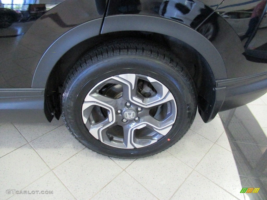 2018 CR-V EX-L AWD - Crystal Black Pearl / Black photo #10