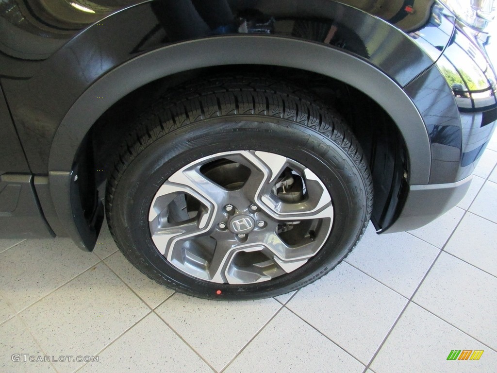 2018 CR-V EX-L AWD - Crystal Black Pearl / Black photo #12