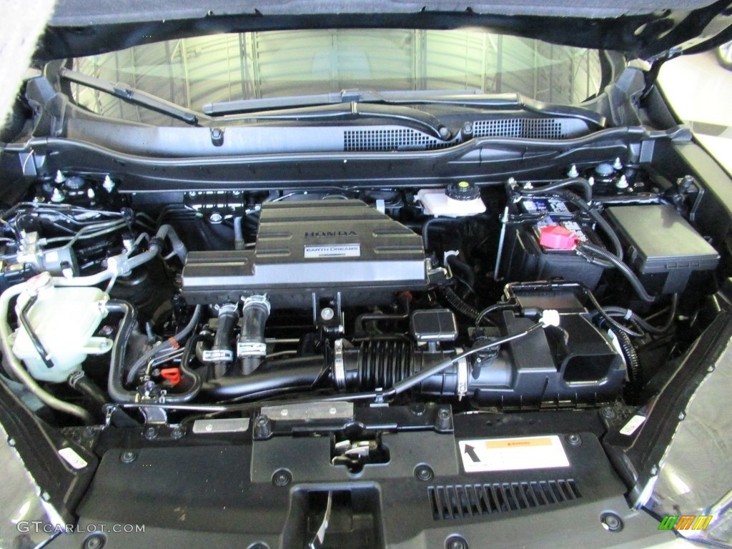 2018 CR-V EX-L AWD - Crystal Black Pearl / Black photo #13