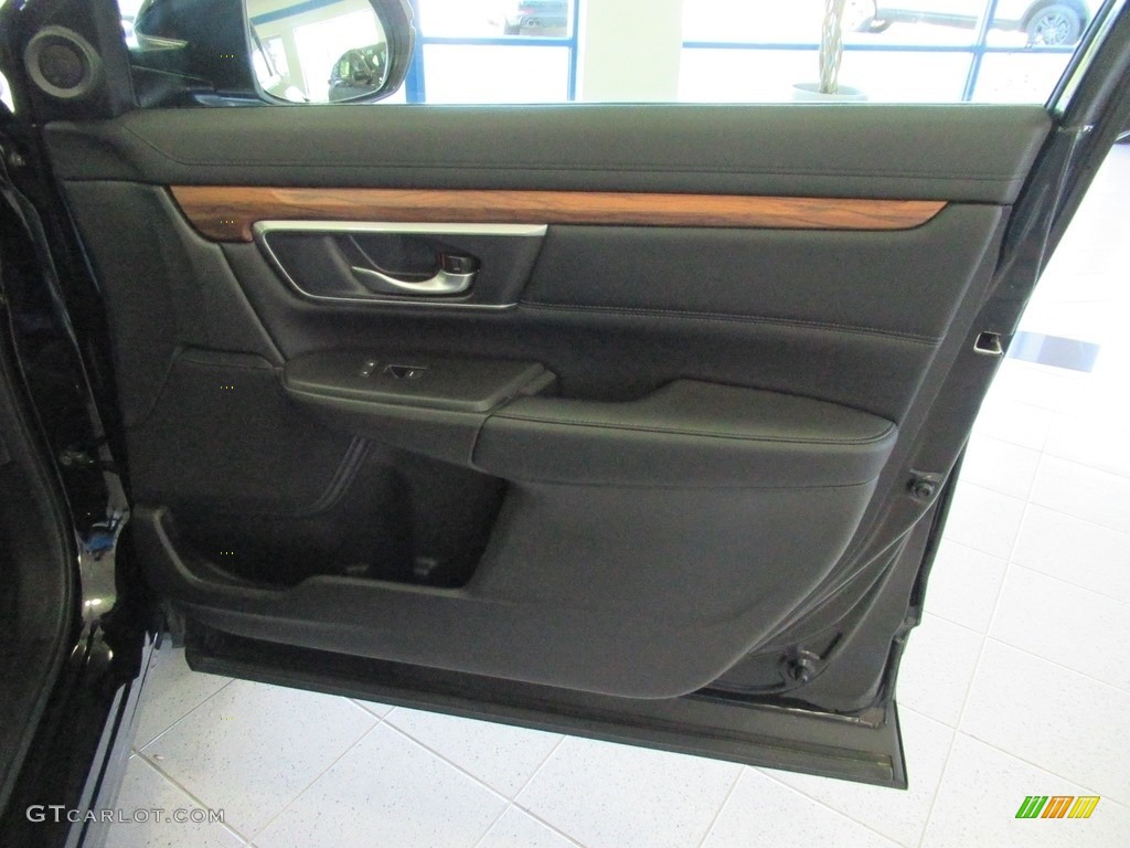 2018 CR-V EX-L AWD - Crystal Black Pearl / Black photo #14