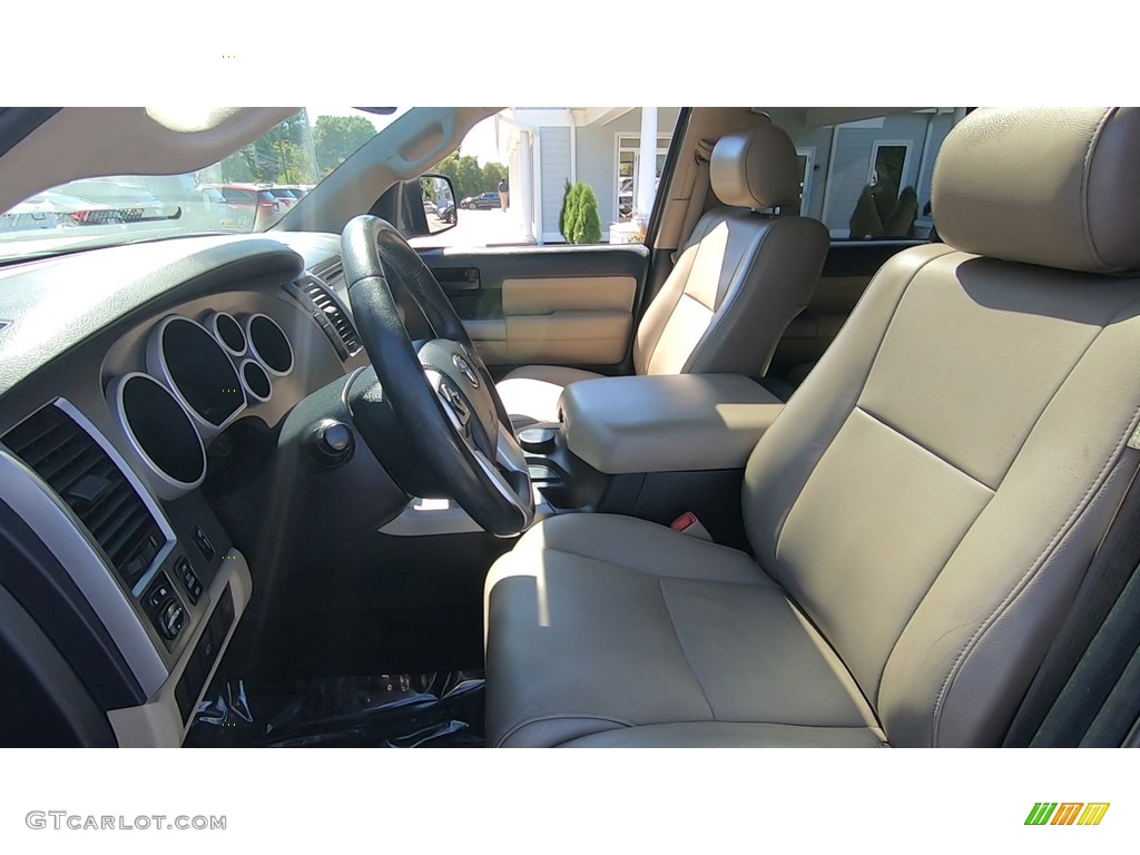 2014 Sequoia SR5 4x4 - Pyrite Mica / Sand Beige photo #12