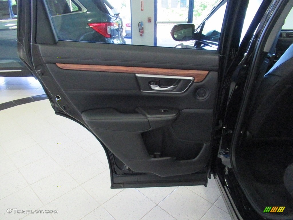 2018 CR-V EX-L AWD - Crystal Black Pearl / Black photo #22