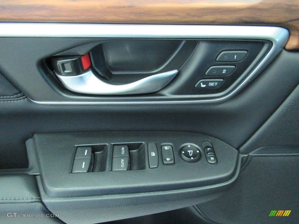 2018 CR-V EX-L AWD - Crystal Black Pearl / Black photo #26