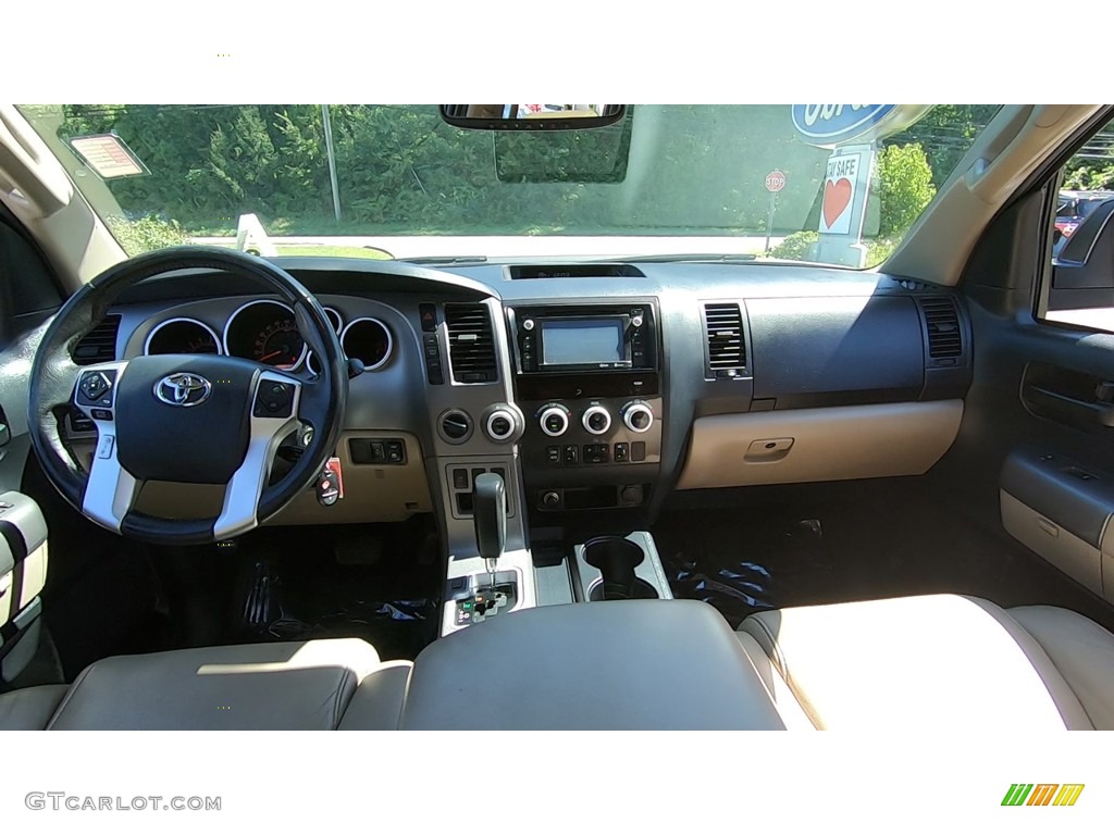2014 Sequoia SR5 4x4 - Pyrite Mica / Sand Beige photo #21