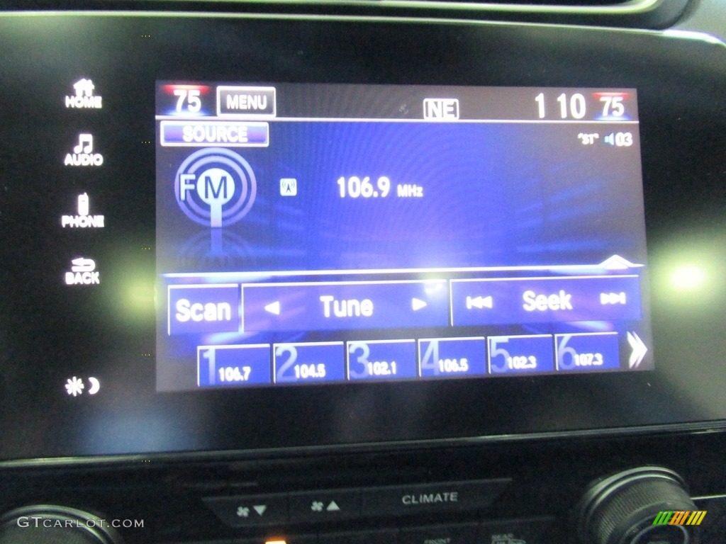 2018 CR-V EX-L AWD - Crystal Black Pearl / Black photo #32