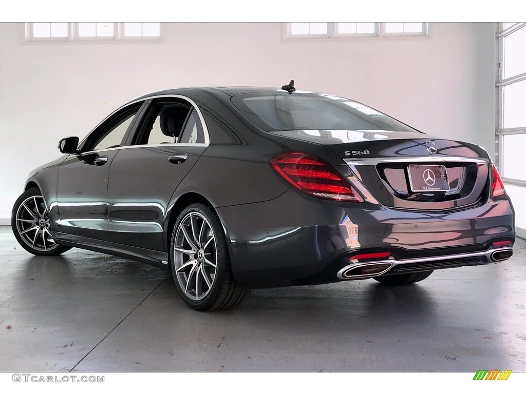 2018 S 560 Sedan - Magnetite Black Metallic / Magma Grey/Espresso Brown photo #10