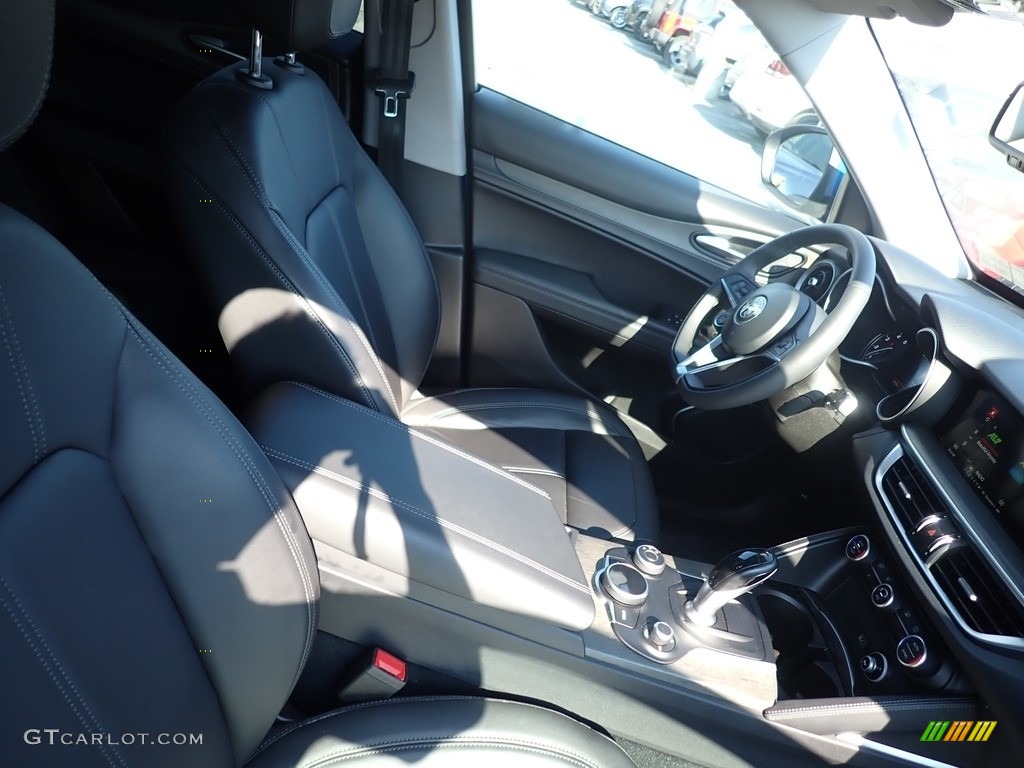 2019 Stelvio Ti AWD - Misano Blue Metallic / Black photo #10