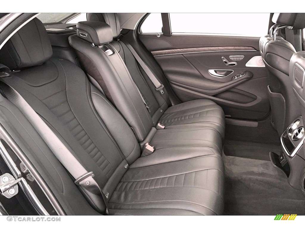 2018 S 560 Sedan - Magnetite Black Metallic / Magma Grey/Espresso Brown photo #13