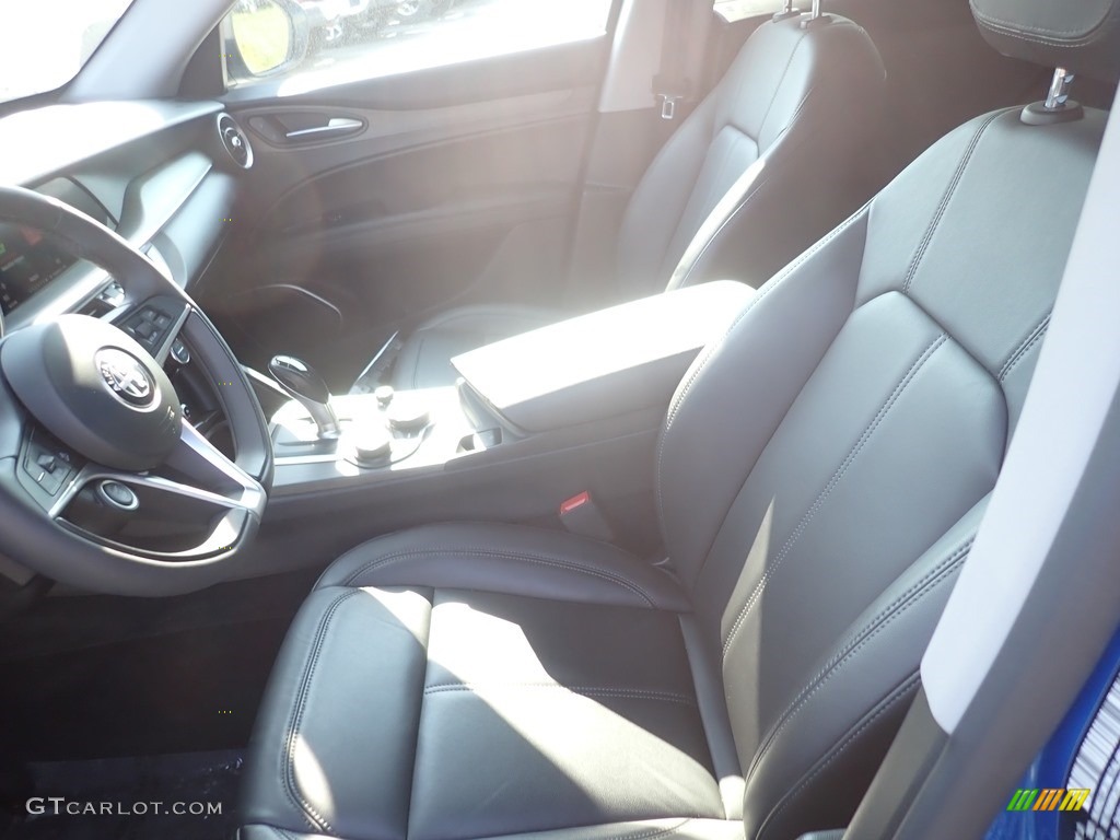 2019 Stelvio Ti AWD - Misano Blue Metallic / Black photo #13