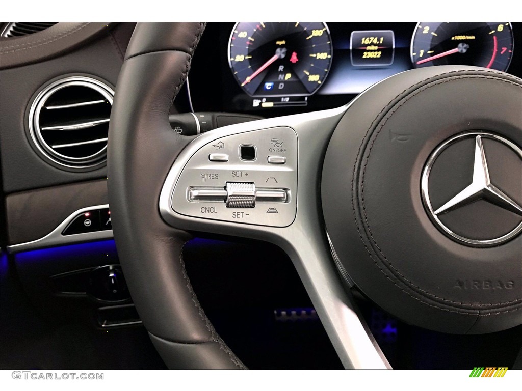 2018 S 560 Sedan - Magnetite Black Metallic / Magma Grey/Espresso Brown photo #18