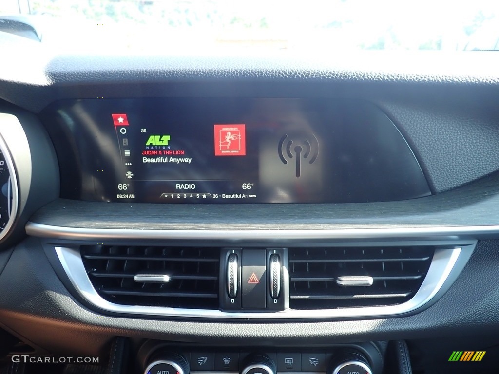 2019 Stelvio Ti AWD - Misano Blue Metallic / Black photo #16