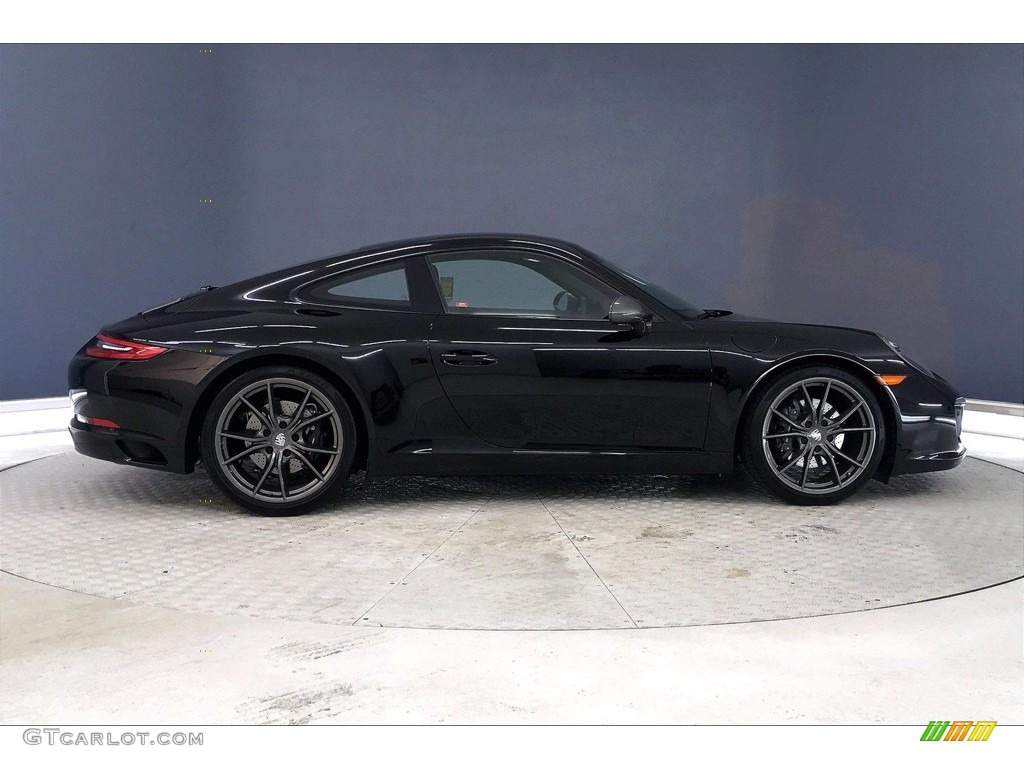 Black 2019 Porsche 911 Carrera T Coupe Exterior Photo #139473991