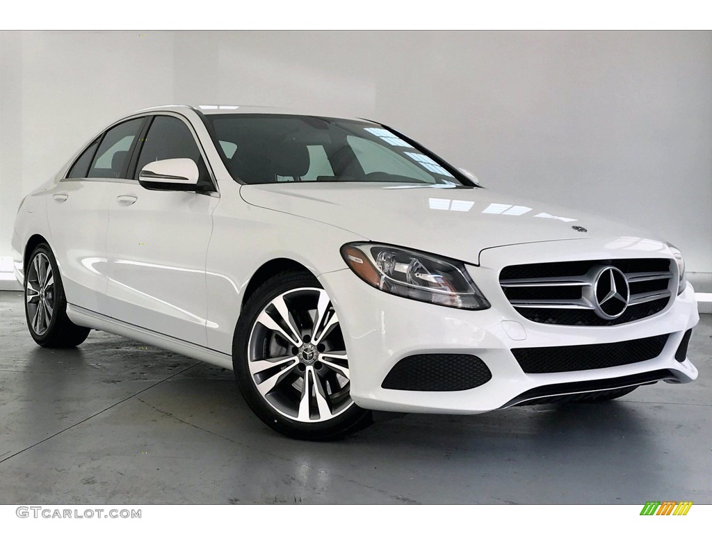 Polar White 2018 Mercedes-Benz C 300 Sedan Exterior Photo #139474756