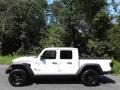 2020 Bright White Jeep Gladiator Mojave 4x4  photo #3