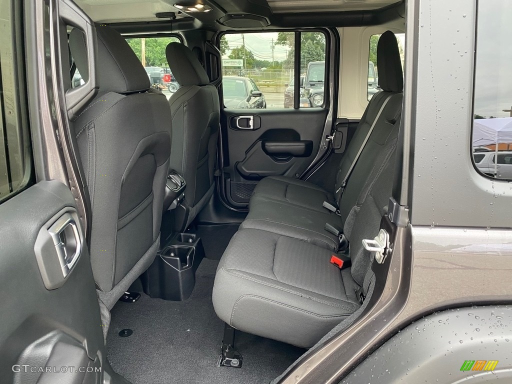 2021 Wrangler Unlimited Sport 4x4 - Granite Crystal Metallic / Black photo #3