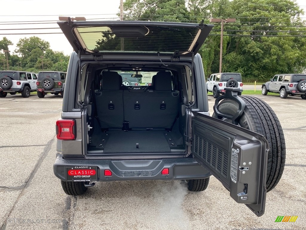 2021 Wrangler Unlimited Sport 4x4 - Granite Crystal Metallic / Black photo #11