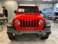 2021 Firecracker Red Jeep Wrangler Unlimited Sport 4x4  photo #7