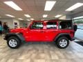2021 Firecracker Red Jeep Wrangler Unlimited Sport 4x4  photo #8