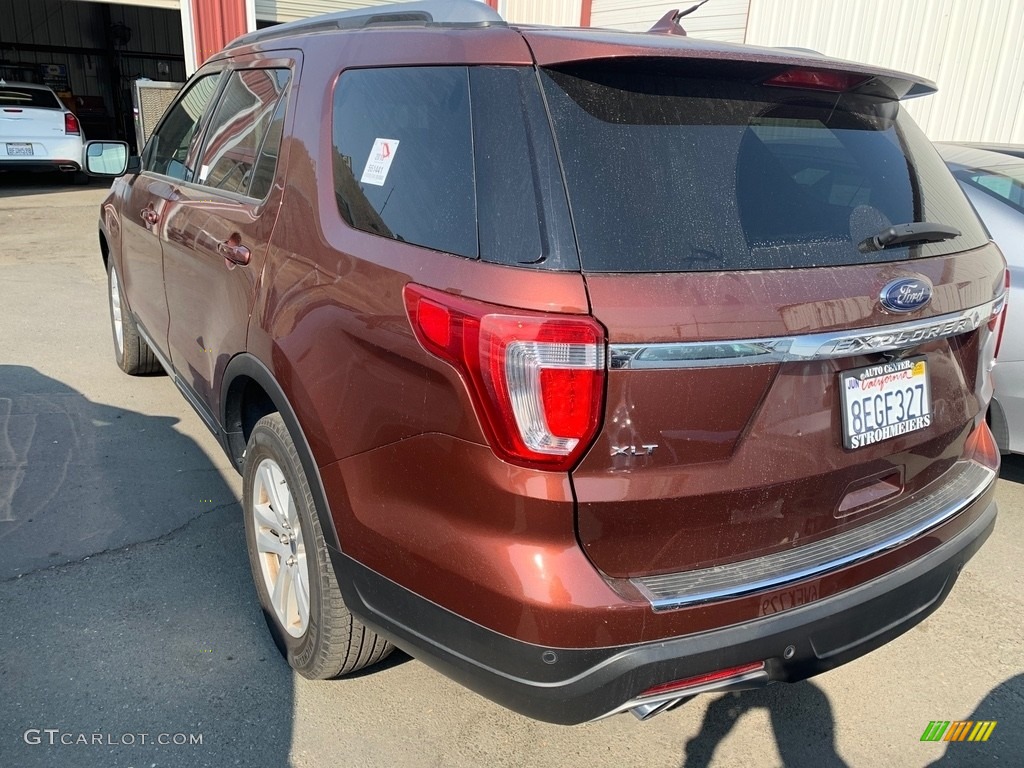 2018 Explorer XLT 4WD - Cinnamon Glaze / Ebony Black photo #6