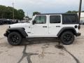 Bright White 2021 Jeep Wrangler Unlimited Sport 4x4 Exterior