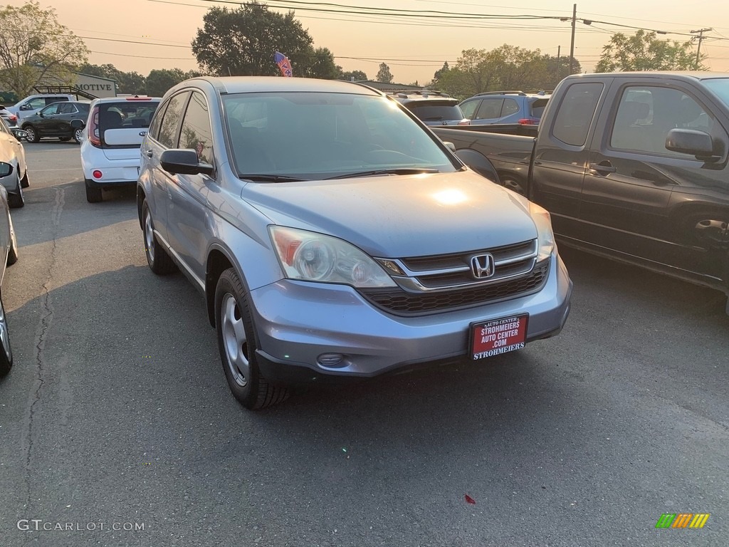 2010 CR-V LX - Royal Blue Pearl / Gray photo #3