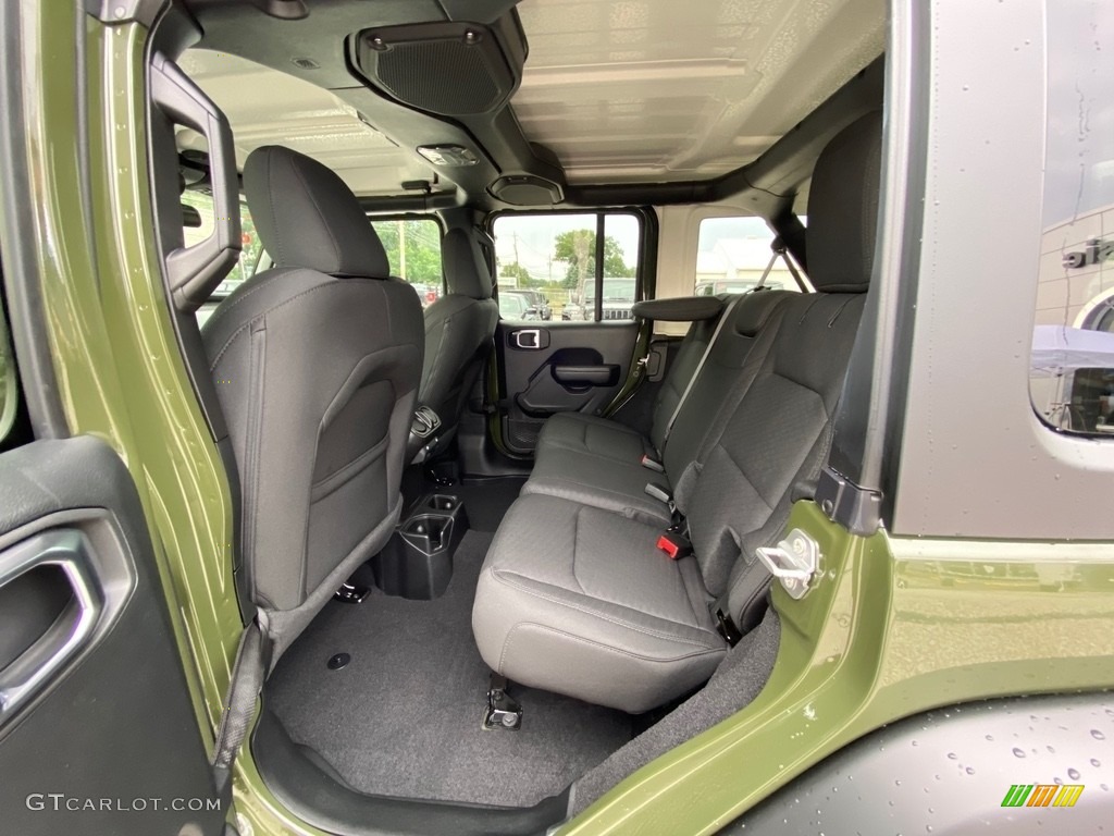 2021 Jeep Wrangler Unlimited Sport 4x4 Rear Seat Photo #139476001