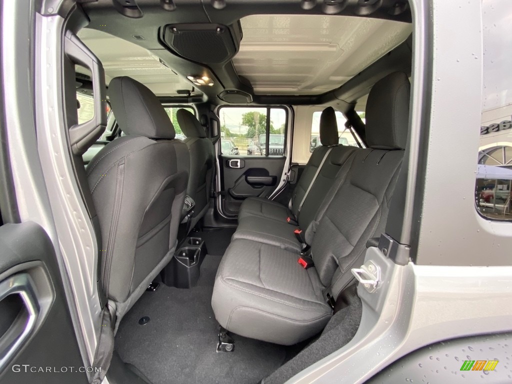 Black Interior 2021 Jeep Wrangler Unlimited Sport 4x4 Photo #139476451