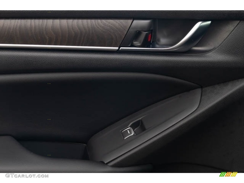 2020 Honda Accord EX-L Hybrid Sedan Black Door Panel Photo #139476478