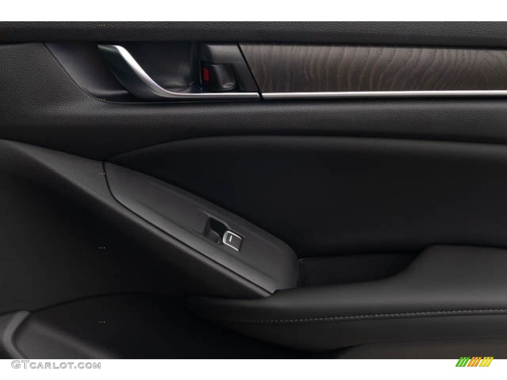 2020 Honda Accord EX-L Hybrid Sedan Black Door Panel Photo #139476499