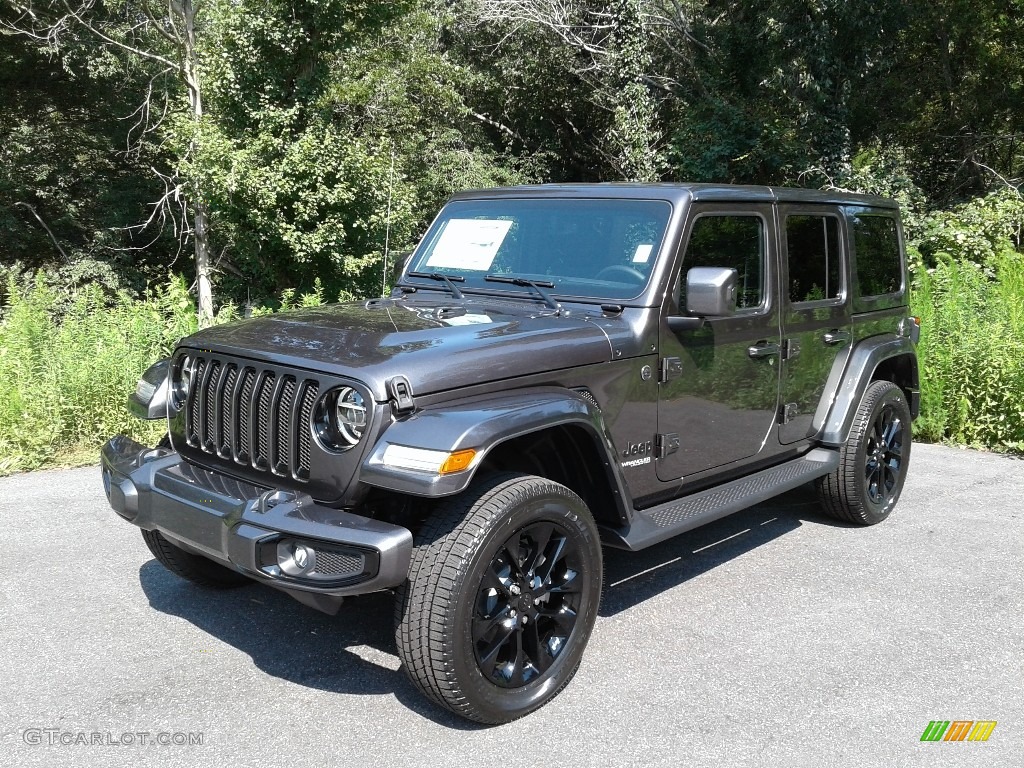 Granite Crystal Metallic 2021 Jeep Wrangler Unlimited High Altitude 4x4 Exterior Photo #139477378