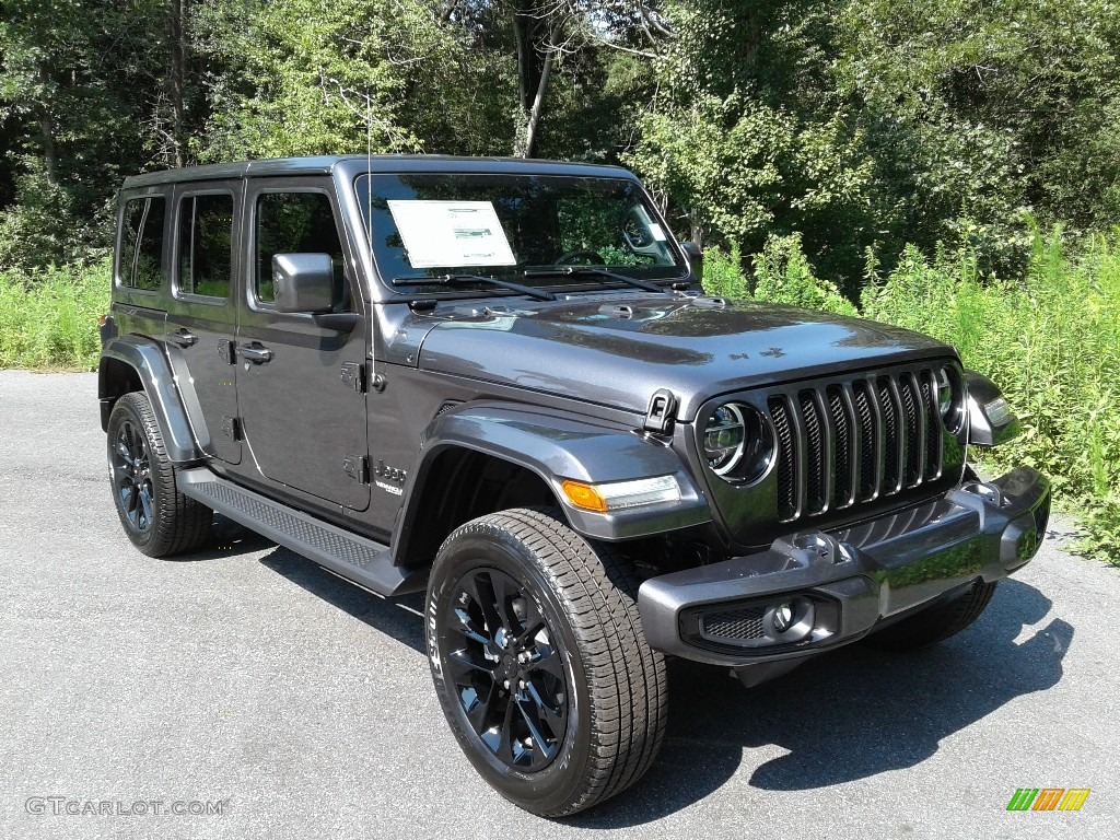 Granite Crystal Metallic 2021 Jeep Wrangler Unlimited High Altitude 4x4 Exterior Photo #139477402