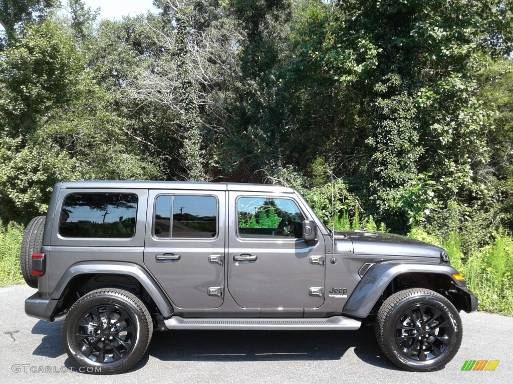 Granite Crystal Metallic 2021 Jeep Wrangler Unlimited High Altitude 4x4 Exterior Photo #139477417