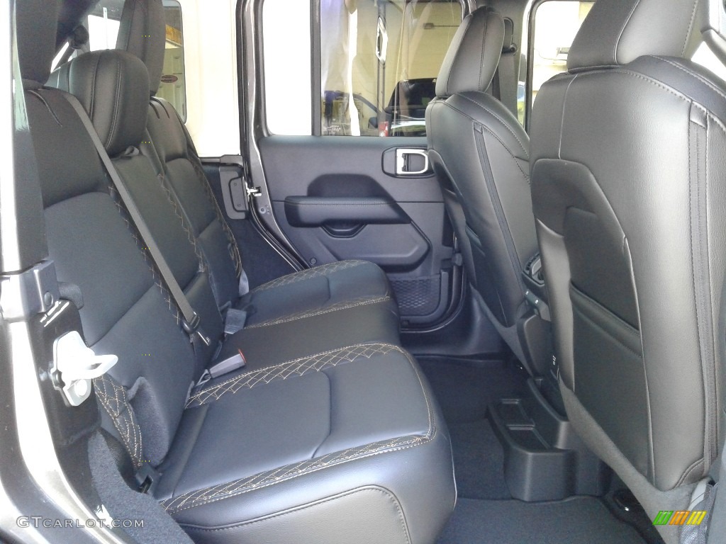 Black Interior 2021 Jeep Wrangler Unlimited High Altitude 4x4 Photo #139477537
